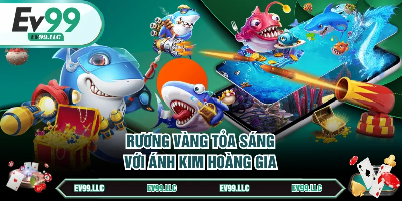 Chơi Bắn Cá Kho Báu Chinh Phục Rương Thưởng Khổng Lồ 4 Rương vàng tỏa sáng với ánh kim hoàng gia